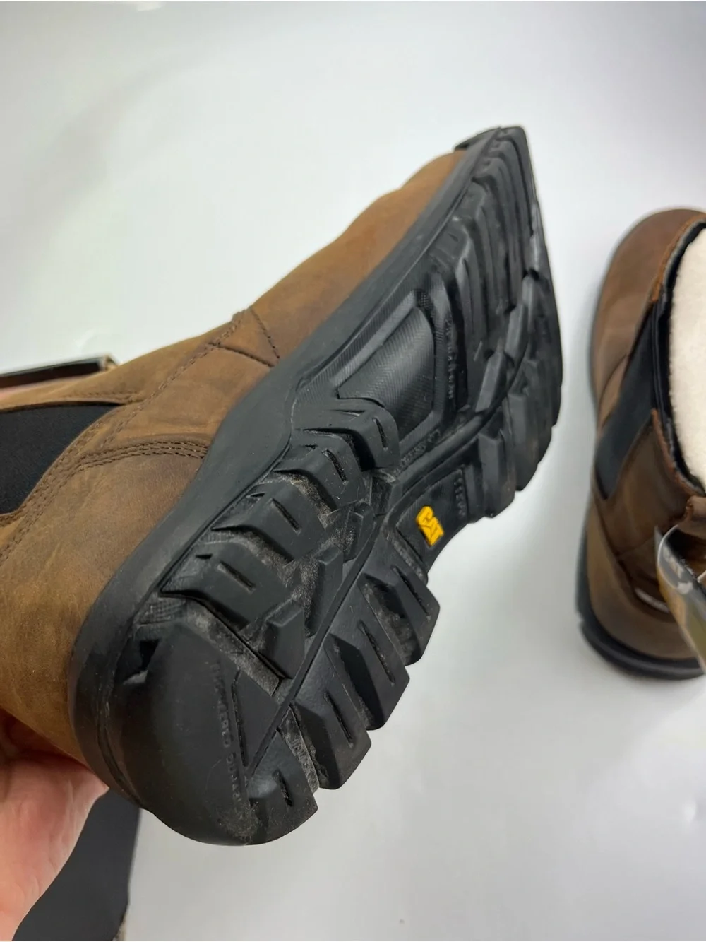 Caterpillar Men's Wheelbase Steel Toe Work Boot  Size 11.5